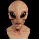 thumbnail image 2 of Adult HallowEen DIY Alien Mask Horror Cosplay Costume Party Latex Full Face Prop, 2 of 5