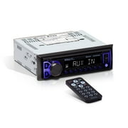 BOSS Audio Systems 595BRGB Single Din Car Stereo System, Bluetooth Audio
