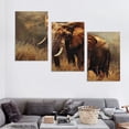 thumbnail image 4 of Ullo0ord Picture Canvas Wall Art, Inch Walking Animal Giclee Prints Canvas Wall Decor for Living Room Bedroom Ready to Hang, 4 of 4