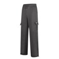 thumbnail image 3 of Wide Leg Cargo Sweatpants For Men Soft Stretchy Fabric Adjustable Drawstring Multi Pockets Athletic Casual Joggers Pants, 3 of 8
