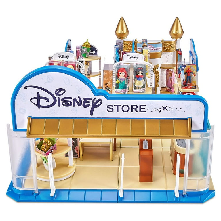 Disney Store Mini Brands Toy Store Playset with 2 Exclusive Minis by ZURU