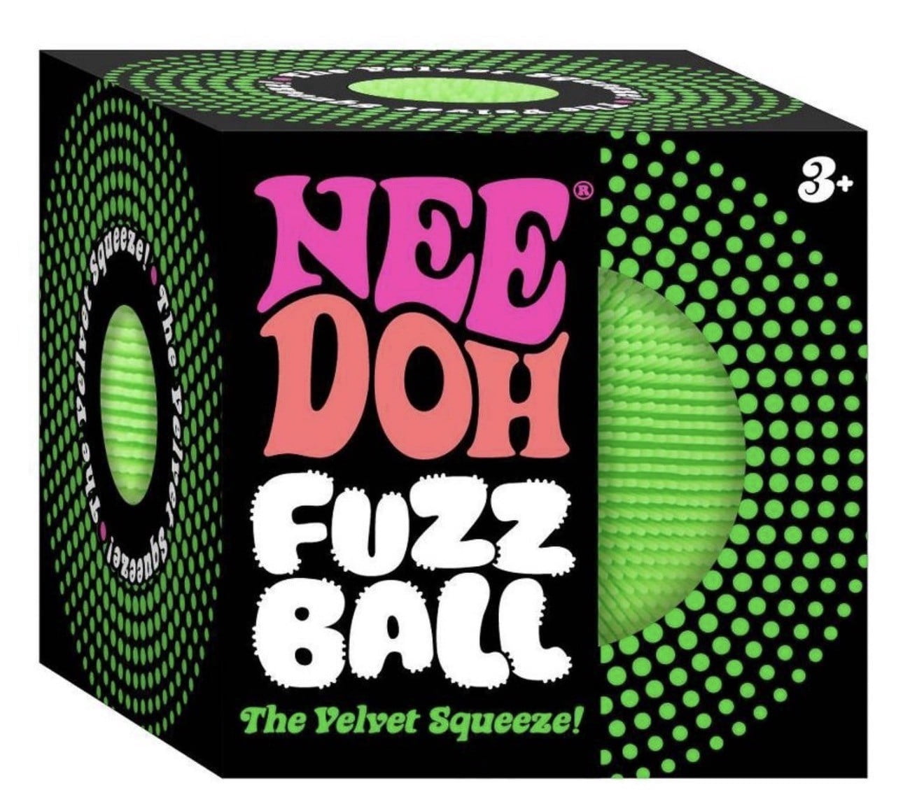 Nee Doh FuzzBall velvet squeeze, 1 random color - Walmart.com