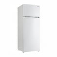 thumbnail image 4 of Bevoi BVIREF7W 7.3CF Top Freezer Apartment Size Refrigerator in White, 4 of 4