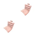thumbnail image 1 of Injueey Cojín para silla, tumbona, banco, respaldo de felpa, cojines reclinables para asiento, alfombrilla antideslizante para el hogar, para Rosa 45*85cm 2piezas, 1 of 4