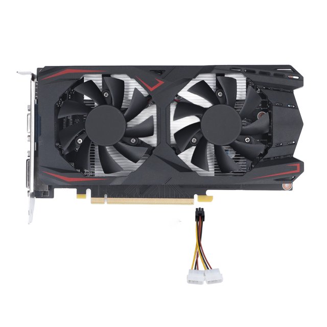 Tarjeta gráfica GTX550TI de 1,5 GB, GDDR5, 192 bits, doble ventilador, bajo nivel de ruido, para ordenador de escritorio, juegos en casa y oficina.