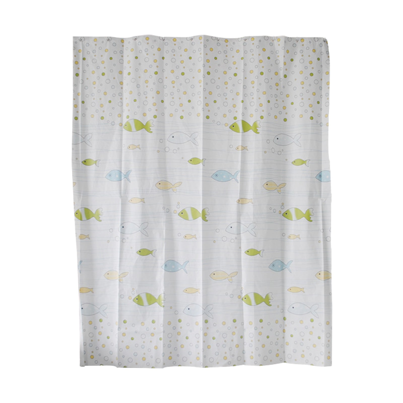 Printed Fabric Shower Curtain Thickened Waterproof Cartoon Shower Curtain  With Hook Shower Curtain TANGNADE 