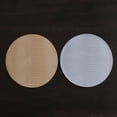 thumbnail image 2 of Beatriz Ball VIDA Croc Reversible Round Placemats Set of 4  16" Silver Gold, 2 of 6