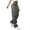 Dark Gray #007, variant on Mohiass Cargo Pants Women Elastic High Waisted Pants Wide Leg Baggy Casual Trousers Hiking Streetwear Trousers with Pockets Black L