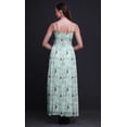 thumbnail image 4 of Bimba Robe Soleil de Plage pour Femmes à Corsage Smocké, Imprimé d'Oiseaux Blossom & Goldfinch - Xxx-Grand, 4 of 7