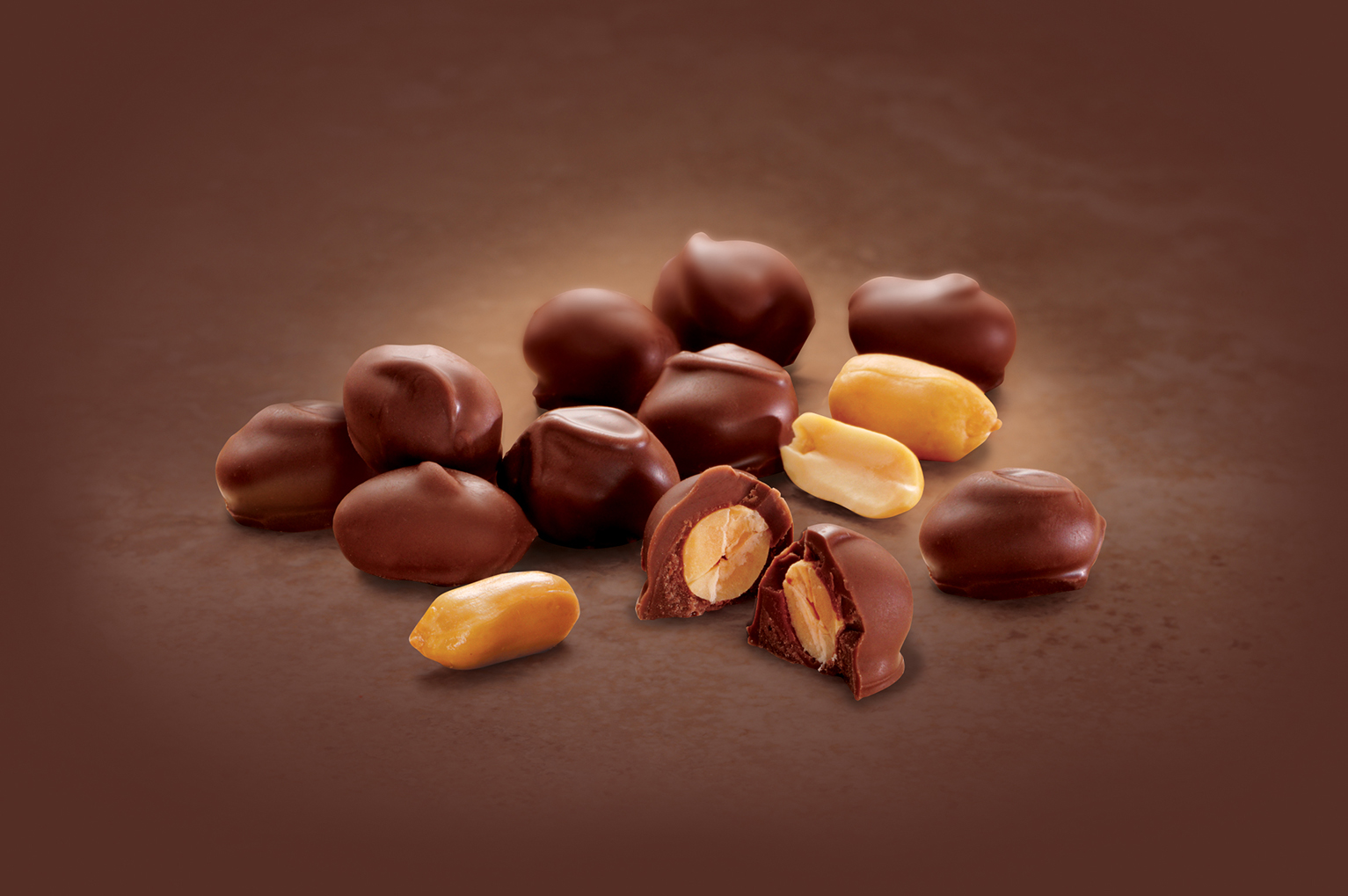 Brach's Double Dipped Chocolate Peanuts, 5 Lb.