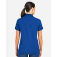 thumbnail image 3 of Harriton M205W Women's Valiant Cotton Snag Protect Polo-True Royal-XS, 3 of 6