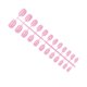 thumbnail image 3 of Seitruly 24 piezas de uñas postizas de ataúd sólidas usables ordenadas DIY Artificial exquisita novela personalidad uñas acrílicas para amantes de la Juegos de manicura Tipo27 Seitruly CE011417-27, 3 of 5
