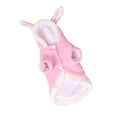 thumbnail image 2 of Traje de mascotas traje de conejo con capucha y conejito orejas para perros pequeños y gatos rosa - tamaño XL, 2 of 5