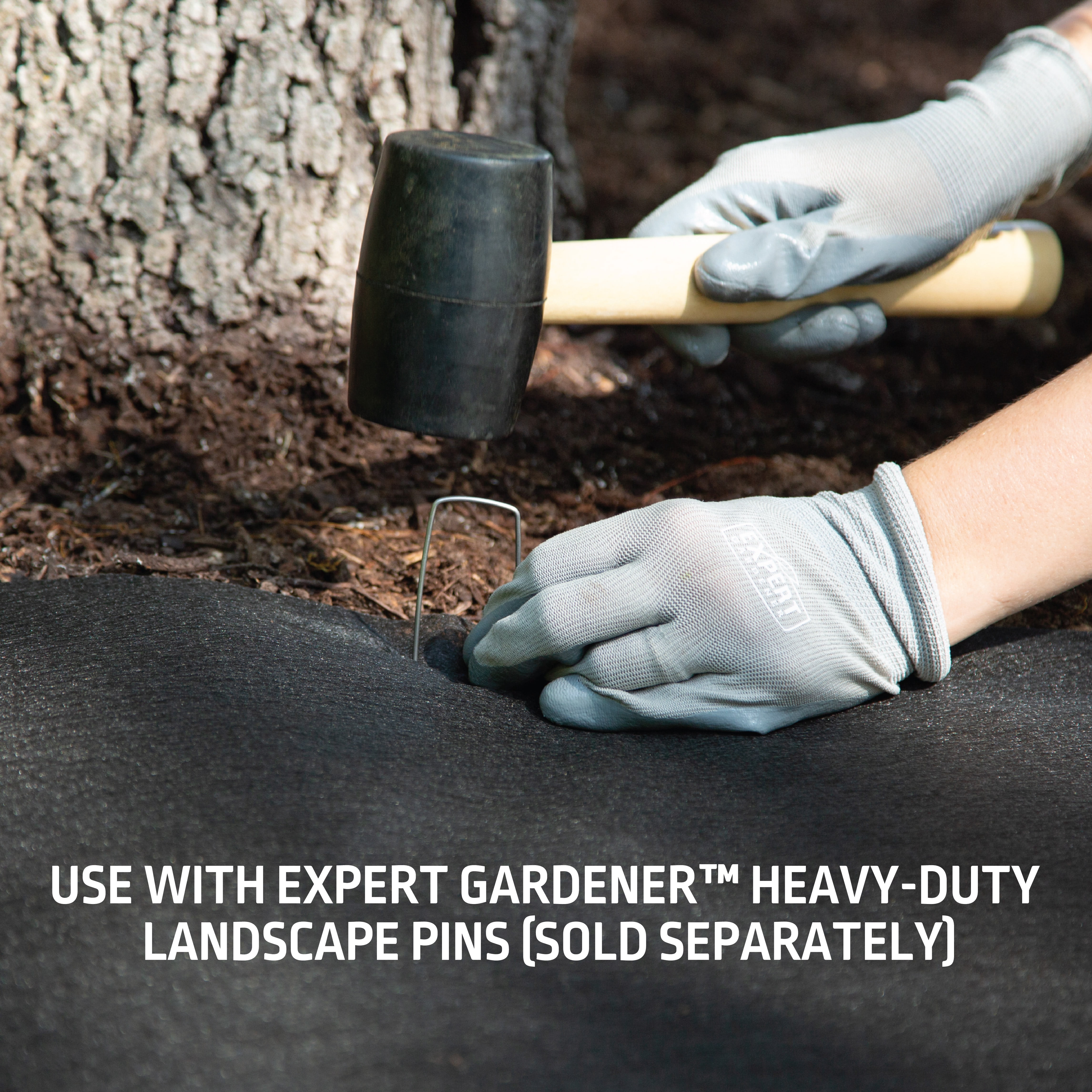 Expert Gardener 3' x 100' Ultimate Landscape Weed Control and Hardscape Stabilizer Fabric
