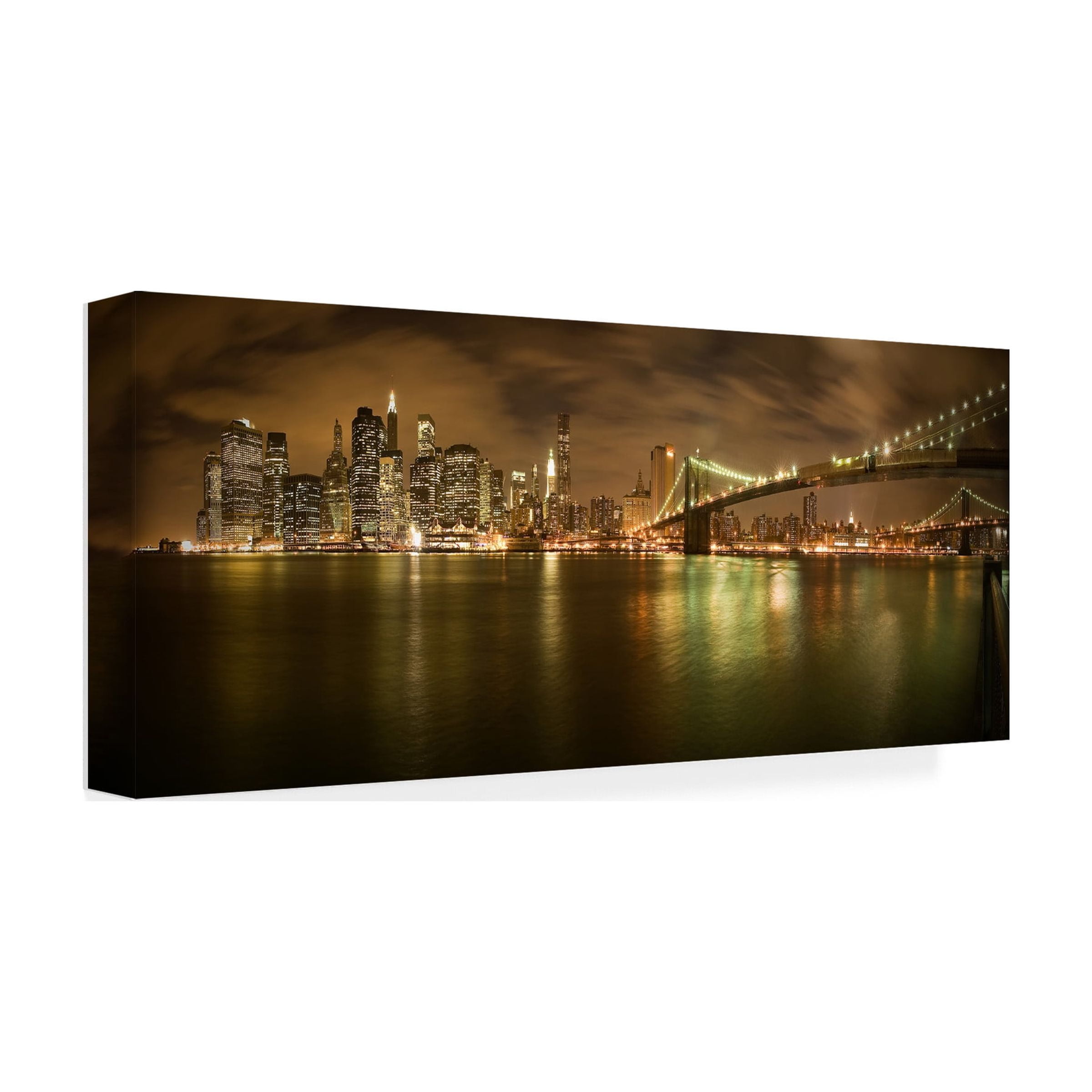 Shubhra Pandit 'New York Skyline' Canvas Art