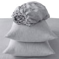thumbnail image 2 of Native Linum  Linen Bedding Set King Size 4 Pc Cloud - King, 2 of 5