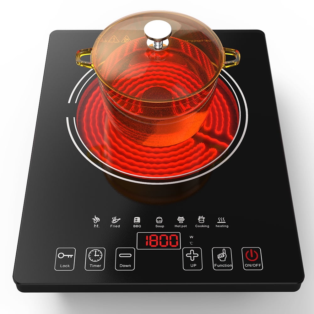 pure ht glass stove top