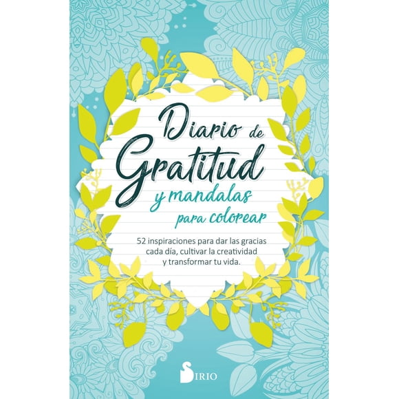 Diario De Gratitud Y Mandalas Para Colorear