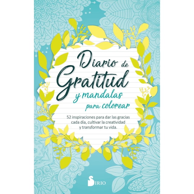 Diario De Gratitud Y Mandalas Para Colorear