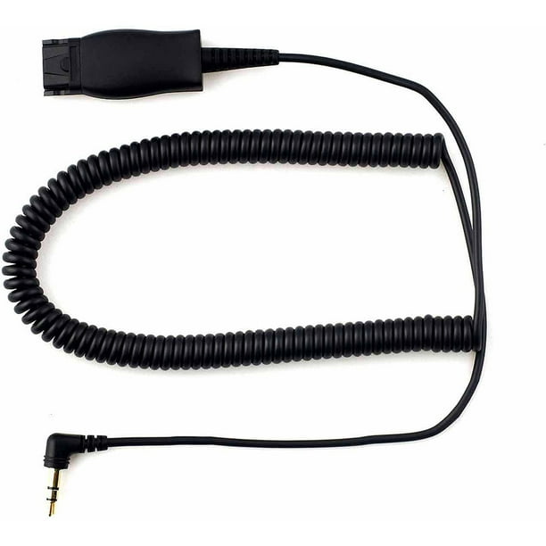AddaSound Quick Disconnect to 2.5mm Headset Cord for Cisco phones