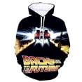 thumbnail image 4 of Sudadera con capucha con estampado 3D de la película Regreso al futuro para hombre y mujer, sudaderas de gran tamaño a la moda, sudaderas con capucha para niños, chándal, ropa para hombre, 4 of 5