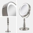 thumbnail image 5 of Zadro LED Lighted Makeup Mirrors with Magnifications & Swiveling Heads, 5 of 7