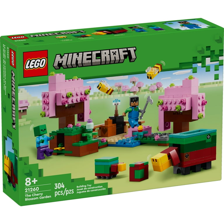 Free Shipping! LEGO Cherry Blossom Garden 21260 Minecraft Toy Set