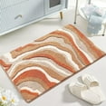 thumbnail image 4 of RKSTN Ultra Soft Texture Sea Style Plush Bathroom Rugs Floor Mats, Non Slip Microfiber Door Mat for Kitchen/Entryway/Living Room (23.6"x15.7", E), 4 of 6