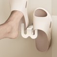thumbnail image 4 of WRKEKC Clearance Single Suction Cup Slipper Rack, Wall-Mounted Drainage Organizer for Bathrooms, 4 of 6