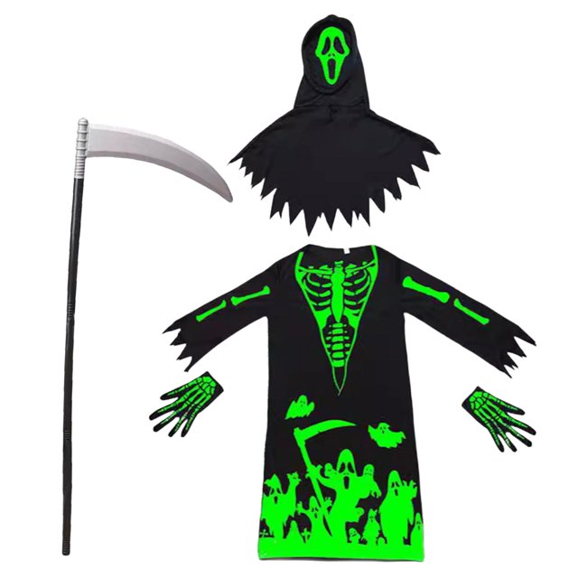 Conjunto de disfraz de Halloween para niños, traje de cosplay para entretenimiento festivo SG