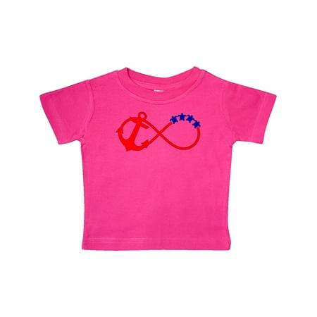 

Inktastic Red Anchor Infinity Turtles Gift Baby Boy or Baby Girl T-Shirt