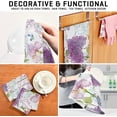 thumbnail image 3 of Blossom Branch Kitchen Dish Towels Set of 1 Absorbent Hand Towels, Lint-Free 18"x28" Flowers Butterflies Fast Drying Hanging Dishcloths for Cooking Baking Home Clean, 3 of 6