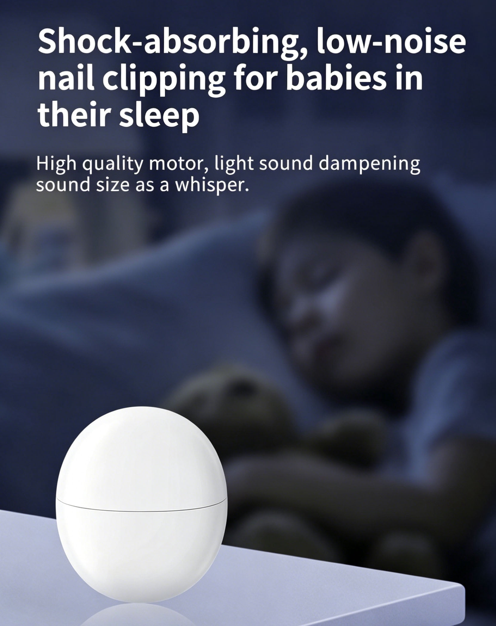 Electric Nail Clipper with LED Light Ultra Quiet for Thick Nails for Seniors Kids Men Women Compact Set with Nail Filer and Cuticle Trimmer