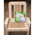 thumbnail image 2 of Carolines Treasures BB9858PW1818 Sealyham Terrier St Patricks Fabric Decorative Pillow  18H x18W multicolor, 2 of 2