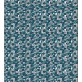 thumbnail image 3 of Ambesonne Botanical Duvet Cover Set, Doodle with Streaks, 2-Calking, Petrol Blue Pale Taupe, 3 of 7