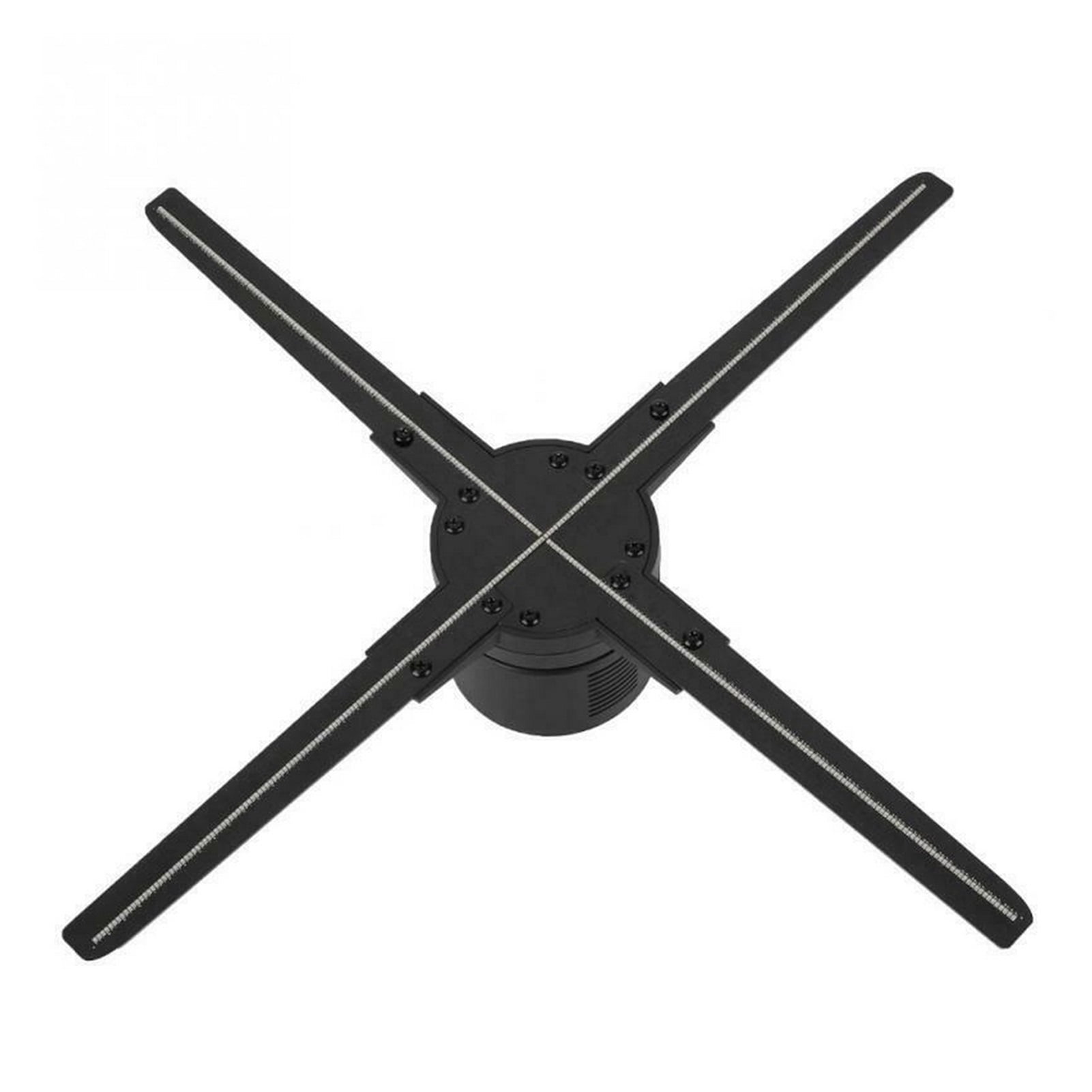 Hologram Projector Fan Wifi 3d Holographic RGB0805 LED Party Decorations Holograms Fan Advertising Machine Rotating Imagin 56CM ,Holographic Video Projector