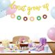 thumbnail image 4 of Pancarta con letras doradas "Donut Grow Up", decoración para fiestas de cumpleaños, recuerdos de boda, suministros, 4 of 7