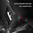 thumbnail image 6 of Dteck for Samsung Galaxy A24 4G Case with Screen Protector, Slide Camera Protector Phone Case with Built-in Stand Shockproof Rugged Bumper for Samsung Galaxy A24 4G,Black, 6 of 7