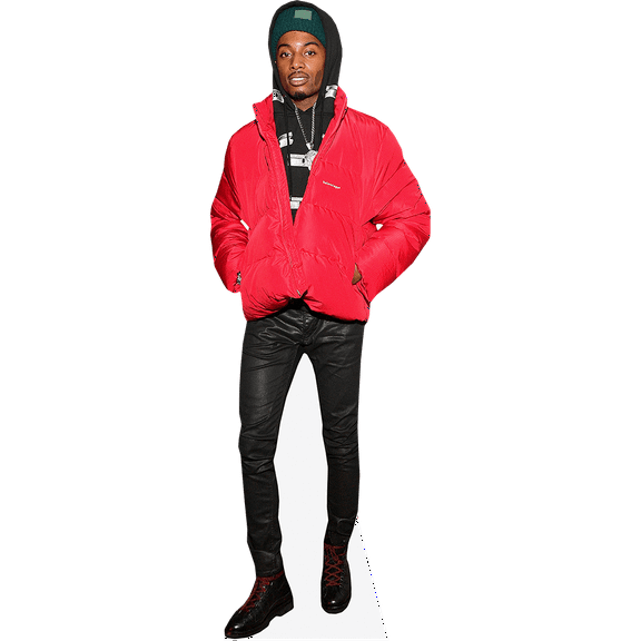 Jordan Terrell Carter (Red Jacket) Mini Cardboard Cutout Standee