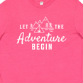 thumbnail image 4 of Inktastic Let The Adventure Begin with Camping Tent and Mountains Youth T-Shirt, 4 of 5