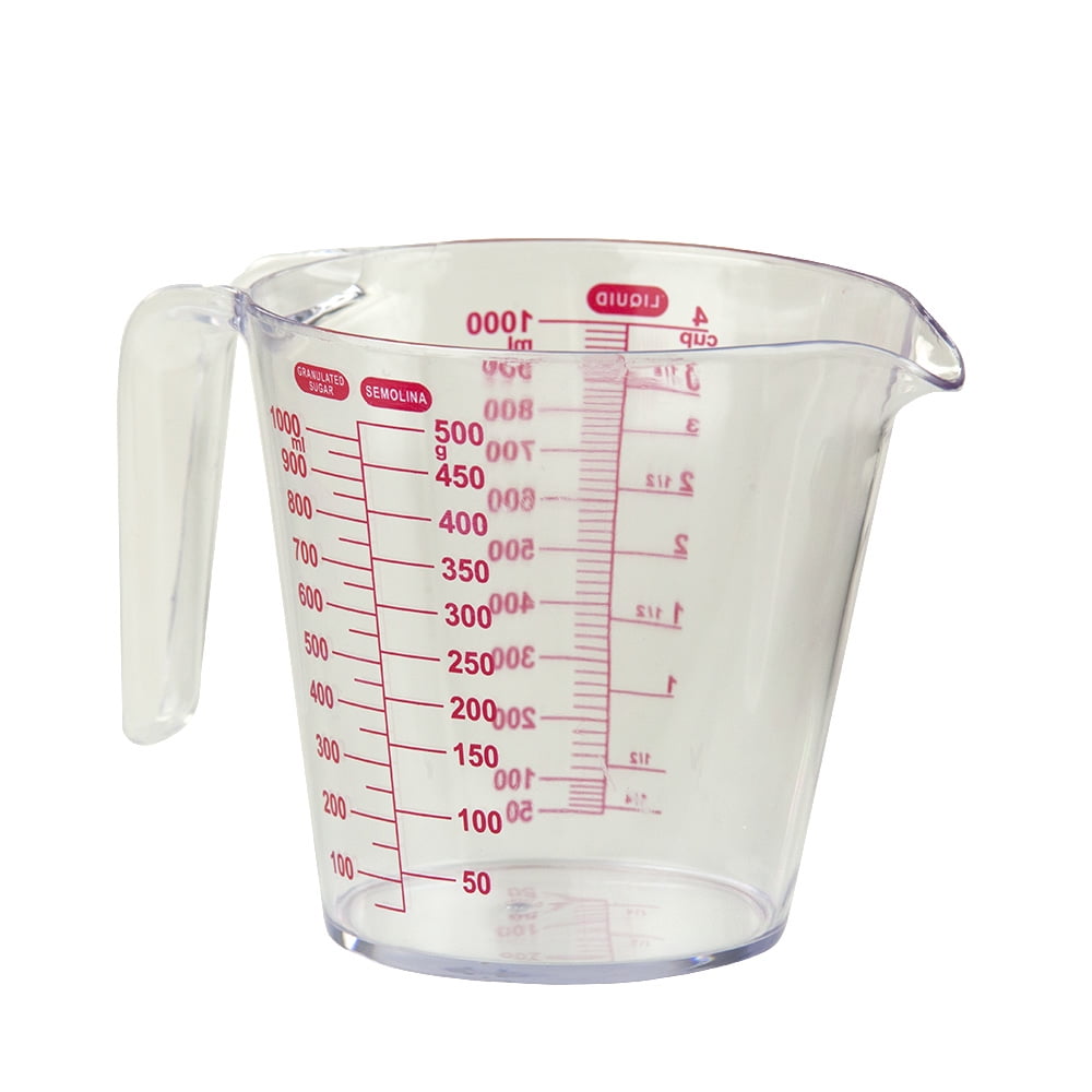 Home Basics 1 Liter Plastic Measuring Cup