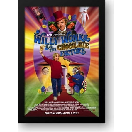 Willy Wonka and the Chocolate Factory 15x21 Framed Art Print