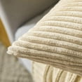 thumbnail image 2 of Wehilion 2pcs Throw Pillow Covers Set Cushion Cases Pillowcases for Sofa Bedroom Car Corduroy Soft Soild Decorative Square Christmas, 2 of 13