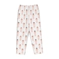 thumbnail image 4 of Xecao Poodle Dog Women's Straight Lounge Pajama Pants: The Epitome of Relaxed Sleepwear, 4 of 9