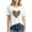 White D, variant on Zunfeo Cotton Graphic T Shirts for Women Short Sleeve Summer Tops 2025 Casual Cozy White Tops Valentine's Day Gift Black S