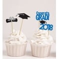 thumbnail image 1 of Darling Souvenir, Graduation Theme Party Cupcake Toppers , Dessert Decorations Congrats Grad! Cupcake Toppers - Pack Of 20, 1 of 1