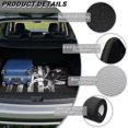 thumbnail image 6 of Jeiento Black Eagle USA Flag Car Trunk Mat 29"x39", Heavy Duty Wipeable All Weather Cargo Liner for Truck SUV Family Travel, 6 of 7