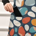 thumbnail image 4 of Pebble Stone Kitchen Apron with 2 Pockets Adjustable waterproof Cooking Aprons for Women Men Chef, 4 of 7