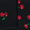 Black Embroidered Cherry/Rib, variant on Fashion Pointelle Mid-Crew Socks, 6-Pack, Women's