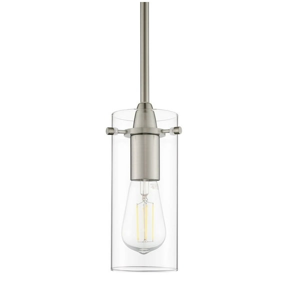 Modern Adjustable Pendant Light Fixtures Over Kitchen Island Light Clear Glass
